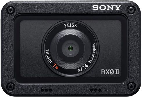 كاميرا سوني DSC-RX0M2/B RX0 II بمستشعر 1 بوصة (نوع 1.0) فائقة الصغر (متجددة) in Saudi Arabia