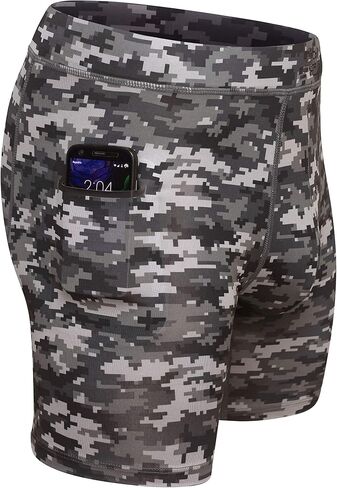 New Balance Men's Dry Fresh 6" Boxer Brief Underwear with Bonded Pocket in Saudi Arabia