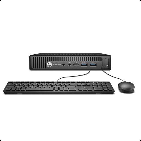 HP EliteDesk 800 G2 Mini Business Desktop PC Intel Quad-Core i5-6500T up to 3.1G,16GB DDR4,512GB SSD,VGA,DP Port,Windows 10 Professional 64 Bit-Multi-Language-English/Spanish (Renewed) in Kuwait