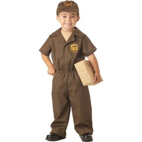 Little Boys' UPS Guy Costume Small (2-3) in Saudi Arabia