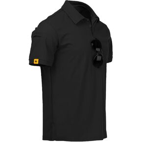 SCODI Polo Shirts for Men Casual Short Sleeve Golf Polo Athletic Daily Collared Shirt Tennis T-Shirt