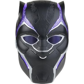 Marvel Legends Premium Electronic Role Play Helmet with Light FX and Flip-Up/Down Lenses, Black Panther Roleplay Item in Saudi Arabia