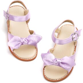 Girls Sandals 3-12 Years | Dressy & Play Shoes | Leather-Like for Outdoor School in Kuwait