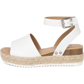 KAYDAY Chuy-IIS~ Girl's Espadrille Platform Wedge Sandals