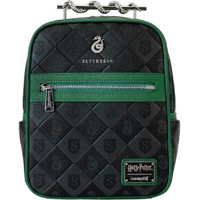 Loungefly Harry Potter: Slytherin Mini-Backpack with Wand Handle, Amazon Exclusive in Saudi Arabia