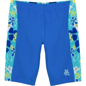 Tuga Girls Swim Jammer Short 2-14 Years, UPF 50+ Sun Protection Board Short