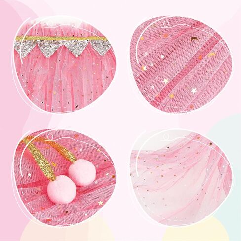 10 Pieces Princess Cape Set Dress up Clothes for Little Girls Party Cosplay Cloak with Jewelry Tiara Crown Wand Gloves in Kuwait