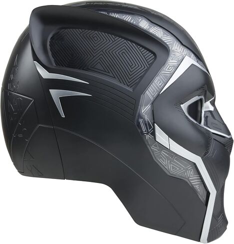 Marvel Legends Premium Electronic Role Play Helmet with Light FX and Flip-Up/Down Lenses, Black Panther Roleplay Item in Saudi Arabia