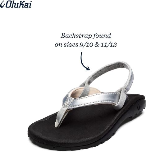 OLUKAI Kulapa Kai Girl's Beach Sandals, Quick-Dry Flip-Flop, Water Resistant, Extra Comfortable & Wet Grip Soles in Saudi Arabia