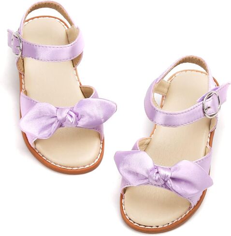 Girls Sandals 3-12 Years | Dressy & Play Shoes | Leather-Like for Outdoor School in Kuwait