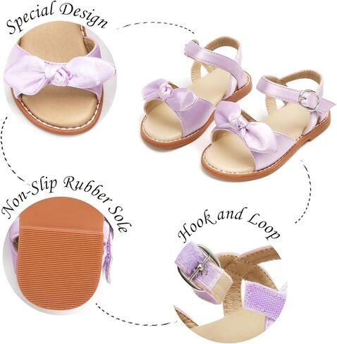 Girls Sandals 3-12 Years | Dressy & Play Shoes | Leather-Like for Outdoor School in Kuwait