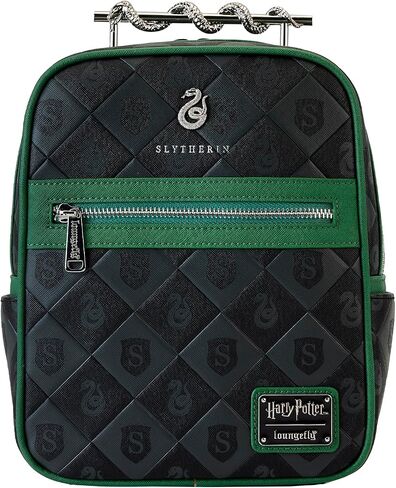 Loungefly Harry Potter: Slytherin Mini-Backpack with Wand Handle, Amazon Exclusive in Saudi Arabia