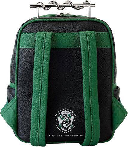 Loungefly Harry Potter: Slytherin Mini-Backpack with Wand Handle, Amazon Exclusive in Saudi Arabia