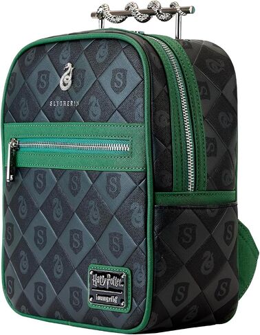Loungefly Harry Potter: Slytherin Mini-Backpack with Wand Handle, Amazon Exclusive in Saudi Arabia