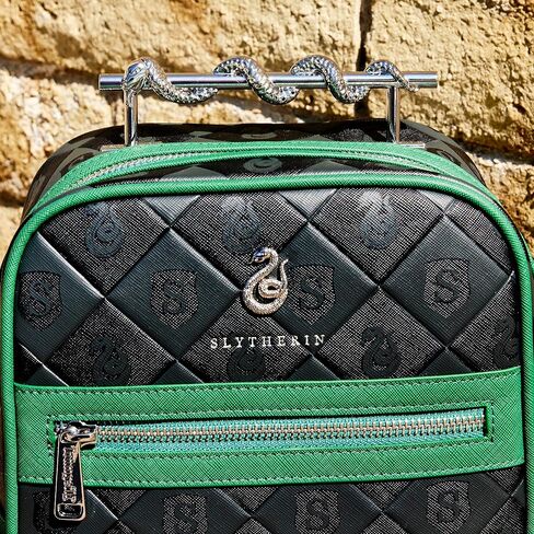 Loungefly Harry Potter: Slytherin Mini-Backpack with Wand Handle, Amazon Exclusive in Saudi Arabia
