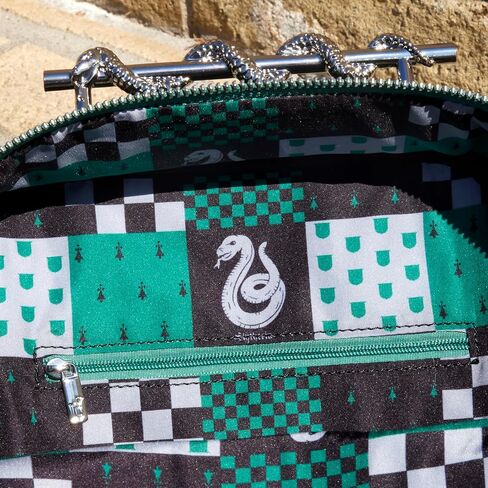 Loungefly Harry Potter: Slytherin Mini-Backpack with Wand Handle, Amazon Exclusive in Saudi Arabia
