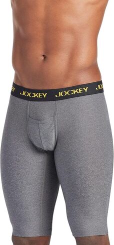 Jockey Men's Underwear Microfiber 13" Quad Short in Saudi Arabia