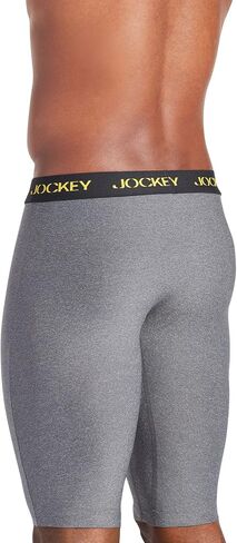Jockey Men's Underwear Microfiber 13" Quad Short in Saudi Arabia
