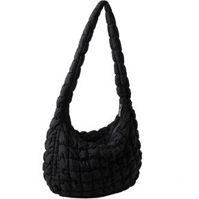 YFGBCX Quilted Tote Bag for Women Puffer Bag Quilted Bag Lightweight Puffy Tote Bag Quilted Padding Shoulder Bag