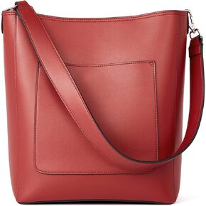 BROMEN Mother's Day Hobo Bags for Women Leather Handbags Designer Shoulder Bucket Crossbody Purse in Kuwait