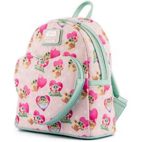 Loungefly Star Wars Mandalorian Grogu Valentines Backpack Star Wars One Size in Saudi Arabia