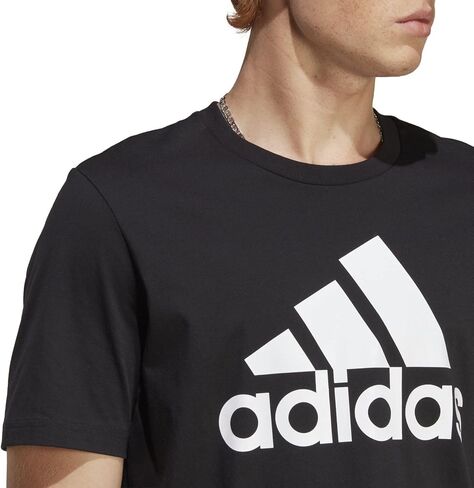 adidas Men's Essentials Single Jersey 3-Stripes T-Shirt in Saudi Arabia