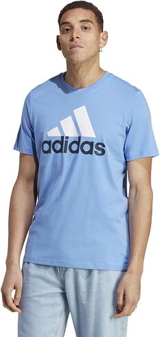 adidas Men's Essentials Single Jersey 3-Stripes T-Shirt in Saudi Arabia