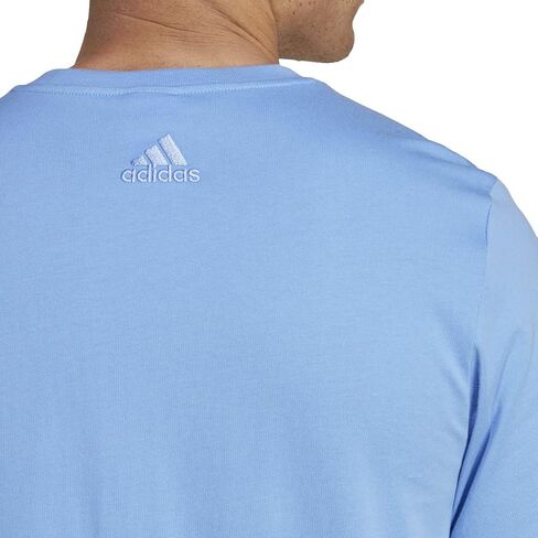adidas Men's Essentials Single Jersey 3-Stripes T-Shirt in Saudi Arabia