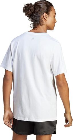 adidas Men's Essentials Single Jersey 3-Stripes T-Shirt in Saudi Arabia