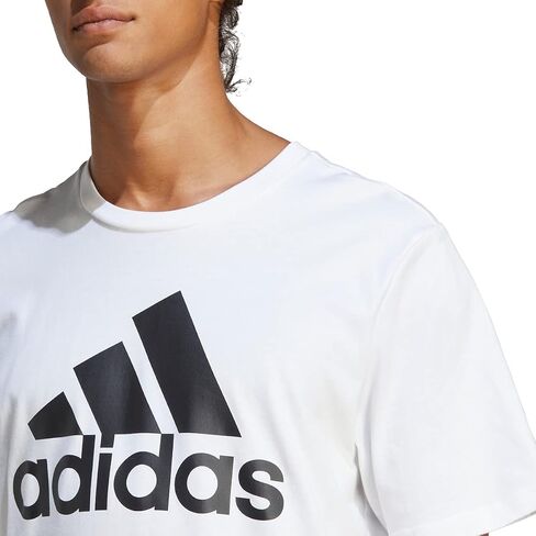 adidas Men's Essentials Single Jersey 3-Stripes T-Shirt in Saudi Arabia