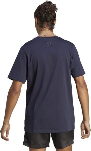 adidas Men's Essentials Single Jersey 3-Stripes T-Shirt in Saudi Arabia