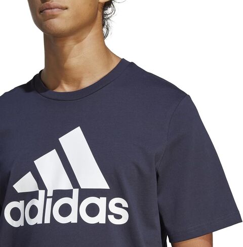 adidas Men's Essentials Single Jersey 3-Stripes T-Shirt in Saudi Arabia