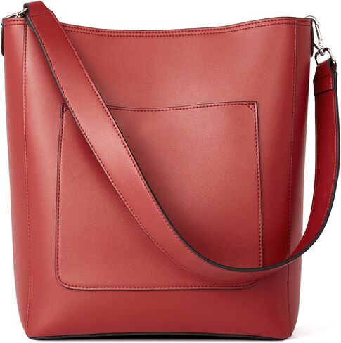 BROMEN Mother's Day Hobo Bags for Women Leather Handbags Designer Shoulder Bucket Crossbody Purse in Kuwait