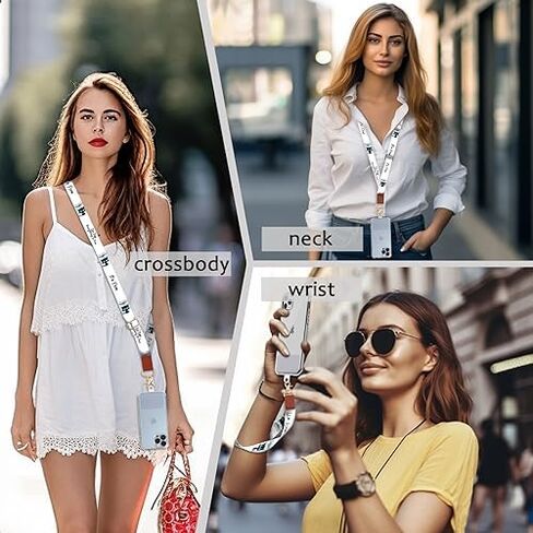 Phone Lanyard Wrist Strap Crossbody, Be Kind Cell Phone Lanyard for Around The Neck Wristlet Adjustable Phone Strap, Rainbow Cute Lanyard for Keys iPhone Case ID Badges Phone Accessories in Kuwait