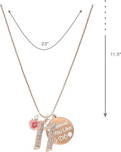 11th Birthday, 11th Birthday Gift, 11th Birthday Girl Gifts, 11th Birthday Necklace, Gifts for 11 years old Girl, 11th Birthday charm Bracelet, Gift for 11 year old Girl, 11th Birthday Gifts for Girls in Saudi Arabia