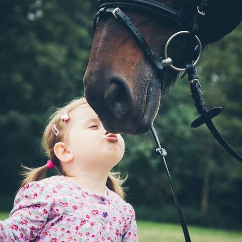 MONOOC Horse Gifts for Girls, Stainless Steel Horse Necklace for Girls Dainty Heart 26 Initial Necklace Horses for Girls Horse Jewelry Horse Gifts for Girls Women Horse Lovers Teen Girl Gifts in Kuwait