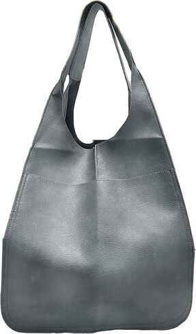 حقيبة كتف من الجلد الناعم كبيرة الحجم من Qunsia قابلة للطي وحقيبة سفر في عطلة نهاية الأسبوع in Kuwait