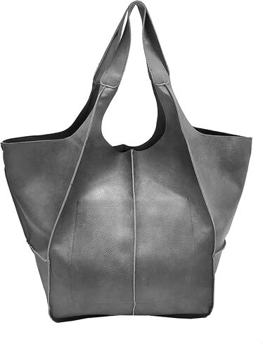 حقيبة كتف من الجلد الناعم كبيرة الحجم من Qunsia قابلة للطي وحقيبة سفر في عطلة نهاية الأسبوع in Kuwait