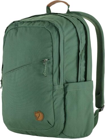 Fjällräven Raven 28 Backpack - Multi-Pocket Organization, Padded Support, Durable Fabric - Commuting, Travel, Black in Kuwait