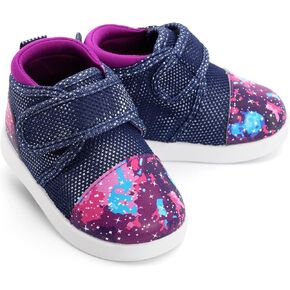 ikiki Sneaks Shoes for Toddlers and Little Kids. Roomy fit Sneakers - Note: Non Squeaking - Vegan Leather Toe and Heel in Saudi Arabia