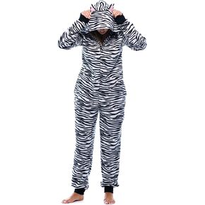 Just Love Adult Onesie with Animal Prints Pajamas