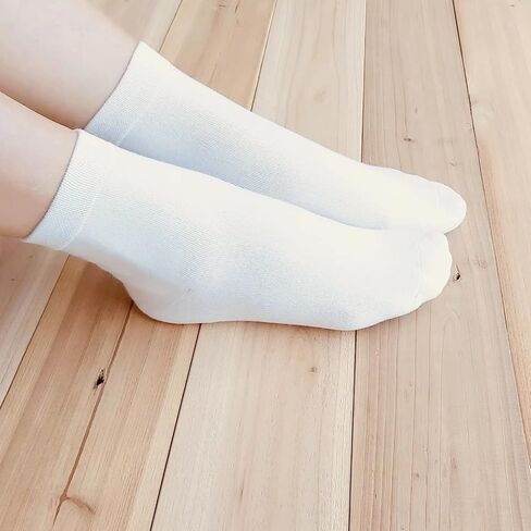 MELUSA Women’s 5 Pairs Bamboo Ankle Socks Soft Lightweight Breathable Seamless Toe in Saudi Arabia