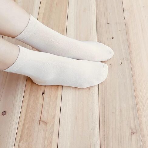 MELUSA Women’s 5 Pairs Bamboo Ankle Socks Soft Lightweight Breathable Seamless Toe in Saudi Arabia
