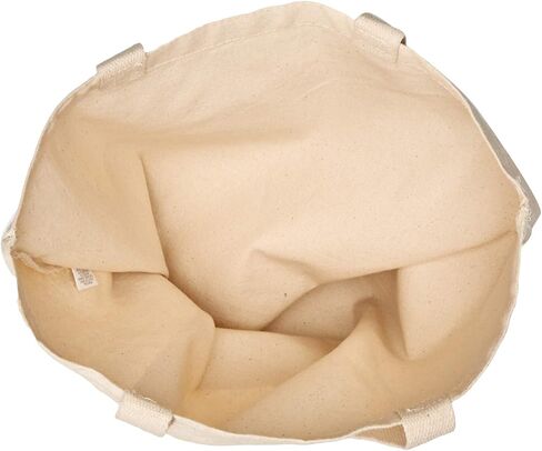 (12 Pack) 1 Dozen - Heavy Cotton Canvas Tote Bag (Natural) in Kuwait