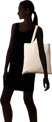 (12 Pack) 1 Dozen - Heavy Cotton Canvas Tote Bag (Natural) in Kuwait