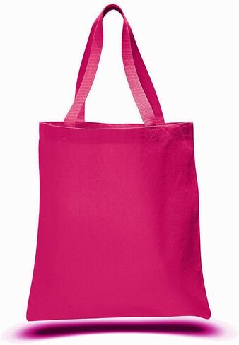 (12 Pack) 1 Dozen - Heavy Cotton Canvas Tote Bag (Natural) in Kuwait
