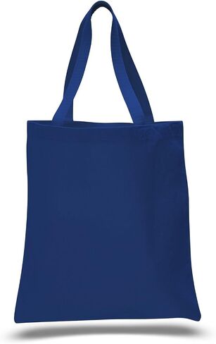 (12 Pack) 1 Dozen - Heavy Cotton Canvas Tote Bag (Natural) in Kuwait