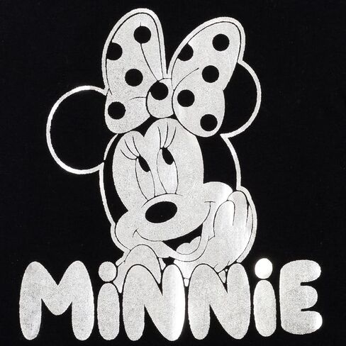 Disney Minnie Mouse Girls Pullover Metallic T-Shirt Toddler to Big Kid in Kuwait