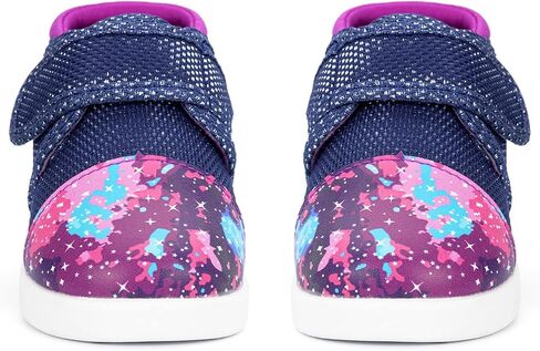 ikiki Sneaks Shoes for Toddlers and Little Kids. Roomy fit Sneakers - Note: Non Squeaking - Vegan Leather Toe and Heel in Kuwait