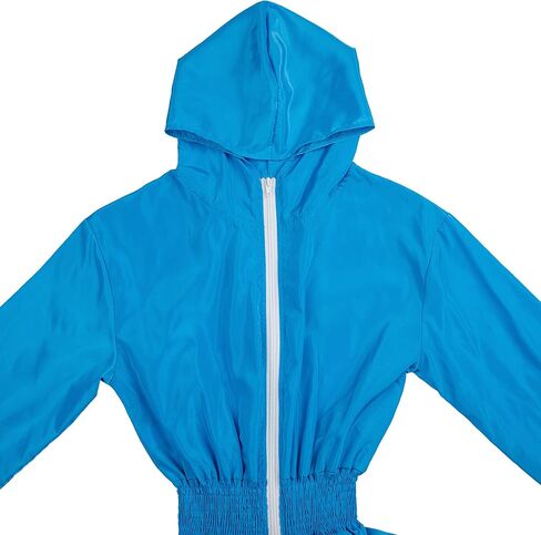 EOSIEDUR Women's Pullover Hoodies Jumpsuit Zipper Jacket Windbreaker Elastic Waistband Pants One Piece Outfits Tracksuit Set in Kuwait
